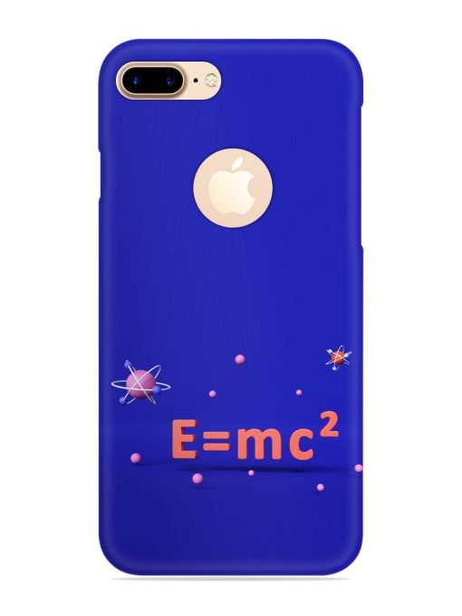 Formula Relativity Equation Snap Case for Apple Iphone 7 Plus (Logo Cut)