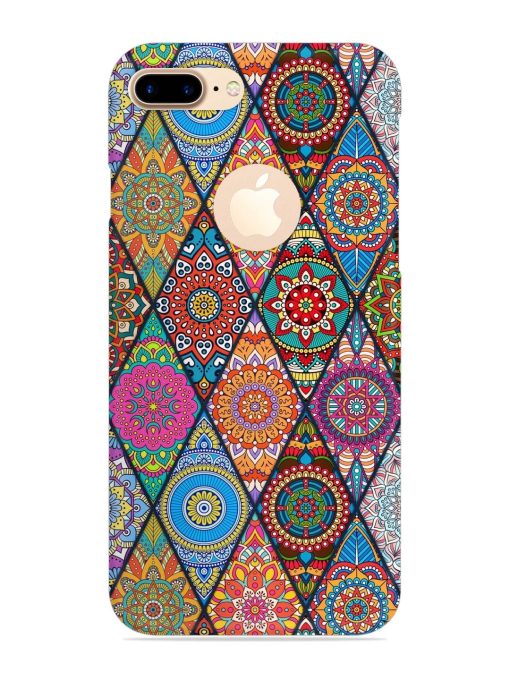 Seamless Tile Pattern Snap Case for Apple Iphone 7 Plus (Logo Cut) Zapvi