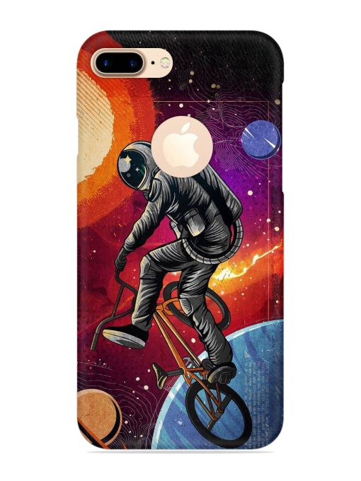 Super Eclipse Bmx Bike Snap Case for Apple Iphone 7 Plus (Logo Cut) Zapvi