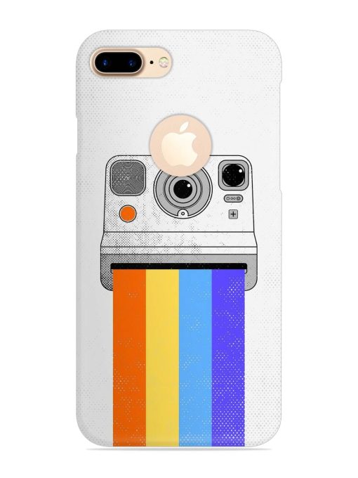 Retro Camera Art Snap Case for Apple Iphone 7 Plus (Logo Cut)