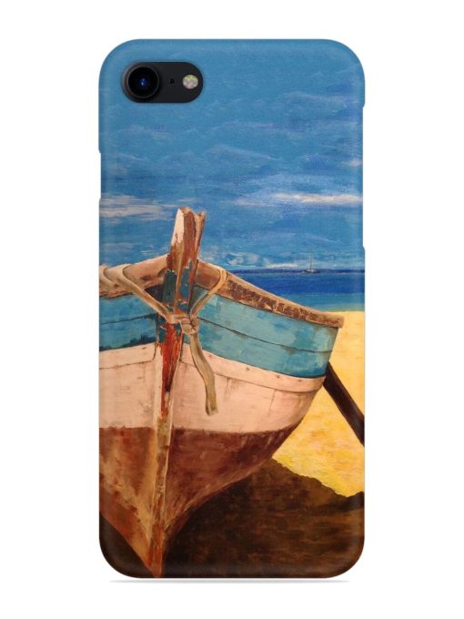 Canvas Painting Snap Case for Apple Iphone 8 Zapvi