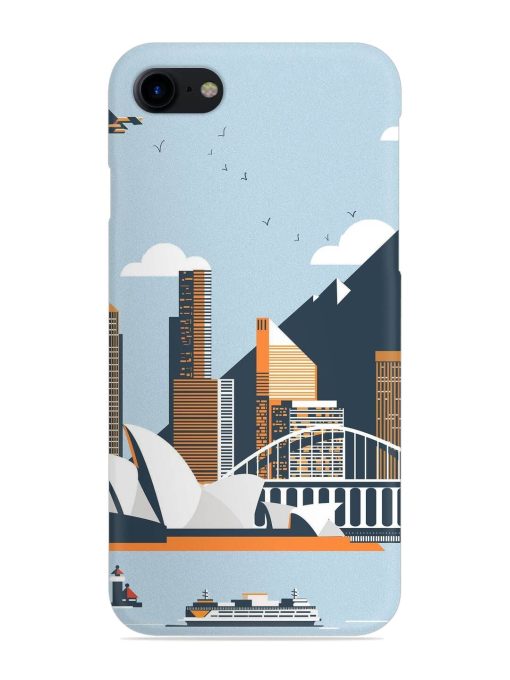 Sydney Opera Landscape Snap Case for Apple Iphone 8 Zapvi