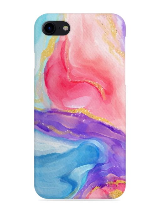 Watercolor Gradient Snap Case for Apple Iphone 8