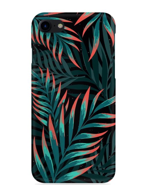 Green Leaf Art Snap Case for Apple Iphone 8