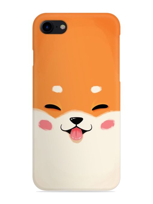 Happy Cat Art Snap Case for Apple Iphone 8