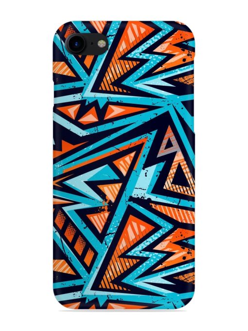 Abstract Seamless Grunge Snap Case for Apple Iphone 8 Zapvi