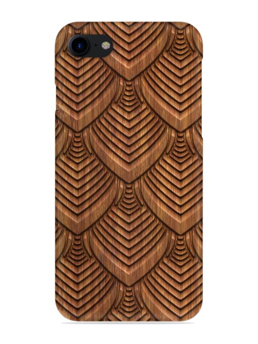 Carved Pattern On Snap Case for Apple Iphone 8