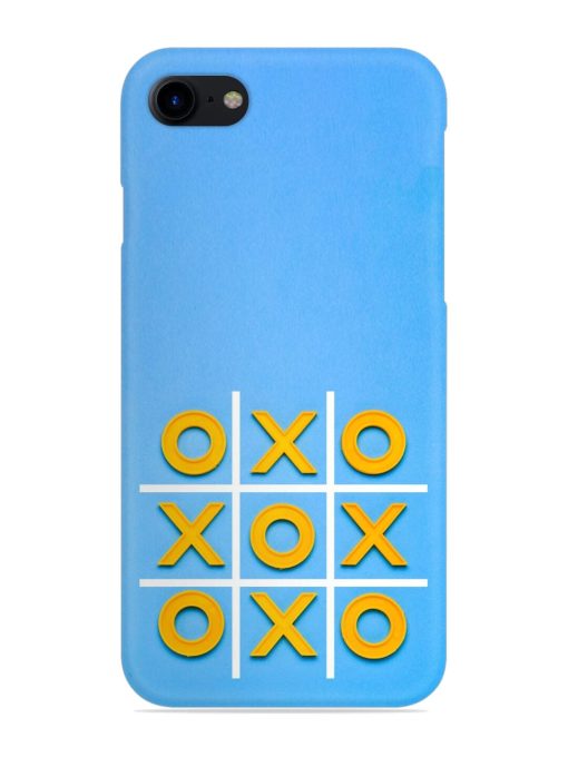 Yellow Plastic Crosses Snap Case for Apple Iphone 8 Zapvi