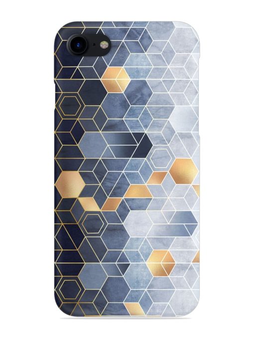 Geometric Abstraction Hexagons Snap Case for Apple Iphone 8