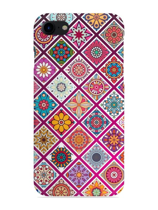 Seamless Tile Pattern Snap Case for Apple Iphone 8