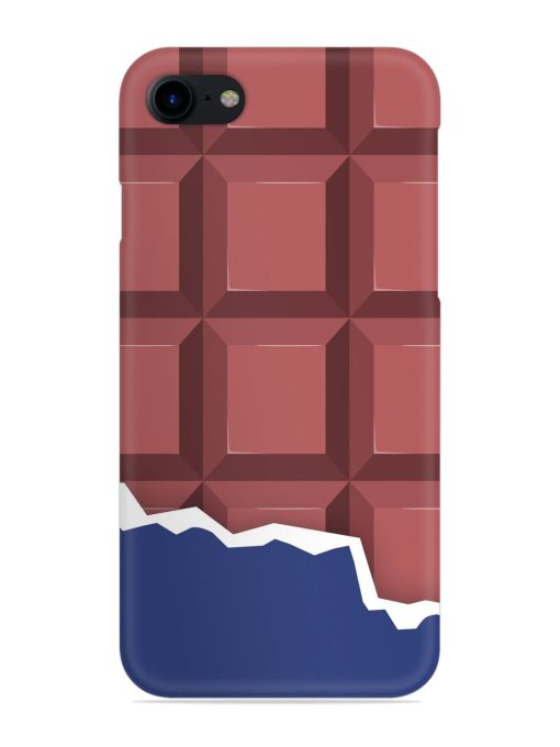 Chocolate Vector Art Snap Case for Apple Iphone 8