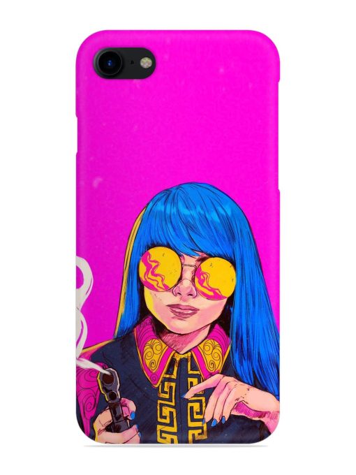 Aesthetic Anime Girl Snap Case for Apple Iphone 8 Zapvi