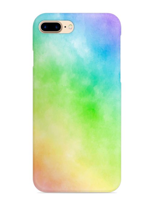 Watercolor Mixture Snap Case for Apple Iphone 8 Plus Zapvi