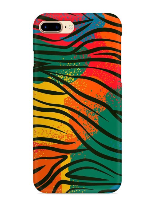 Bright Colorful Snap Case for Apple Iphone 8 Plus Zapvi