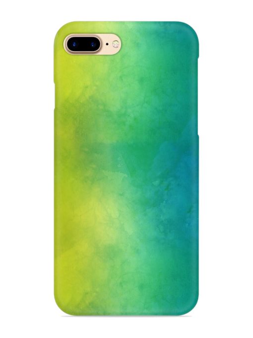 Yellow Green Gradient Snap Case for Apple Iphone 8 Plus Zapvi