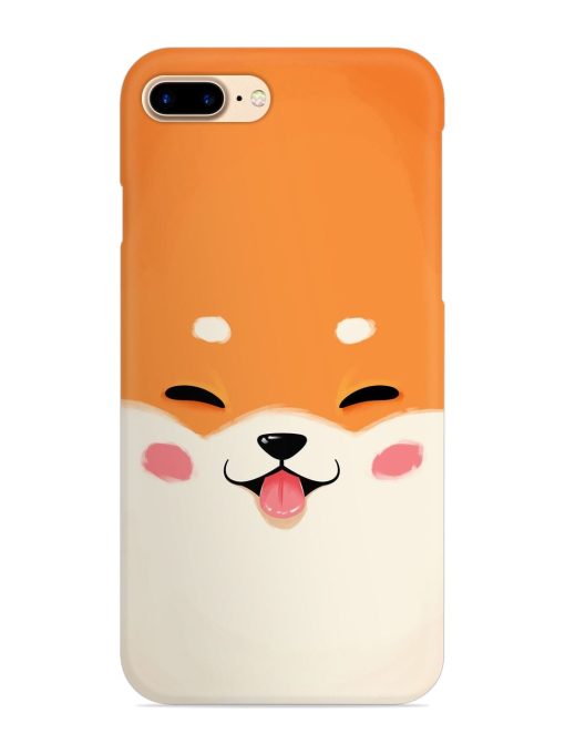 Happy Cat Art Snap Case for Apple Iphone 8 Plus