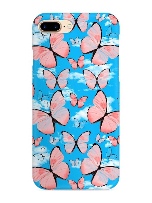 Seamless Pattern Tropical Snap Case for Apple Iphone 8 Plus