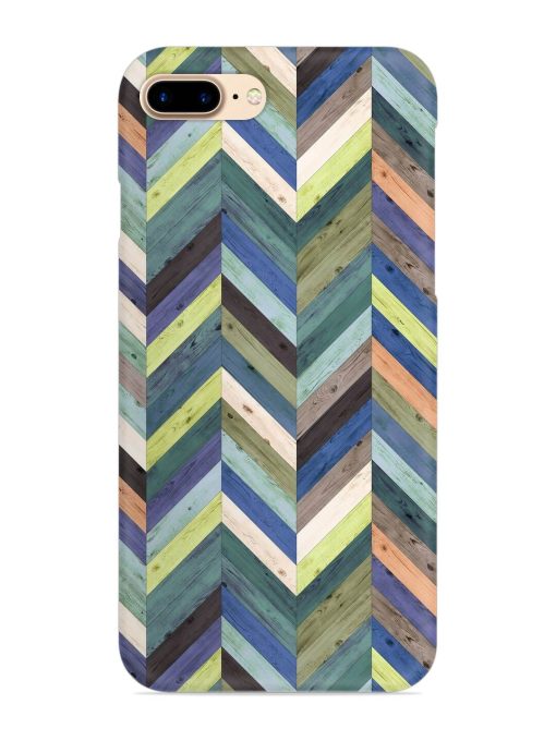 Chevron Random Color Snap Case for Apple Iphone 8 Plus Zapvi