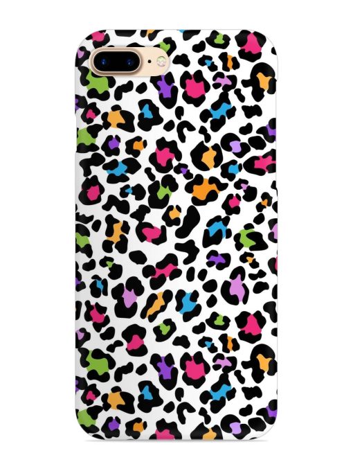 Seamless Leopard Pattern Snap Case for Apple Iphone 8 Plus Zapvi