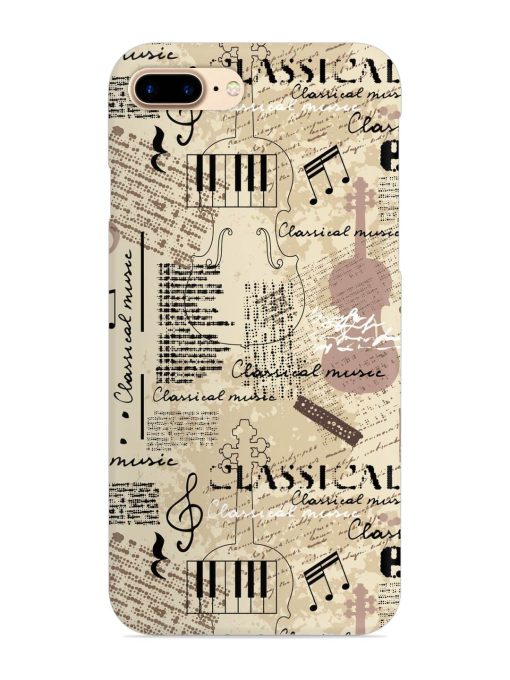 Classical Music Lpattern Snap Case for Apple Iphone 8 Plus Zapvi