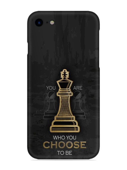 You Are Who Choose To Be Snap Case for Apple Iphone Se (2020) Zapvi