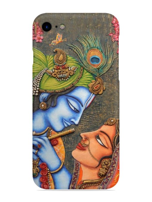 Lord Radha Krishna Flute Art Snap Case for Apple Iphone Se (2020)