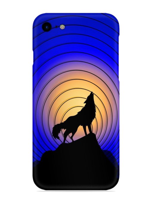 Fox Roaring Design Snap Case for Apple Iphone Se (2020)