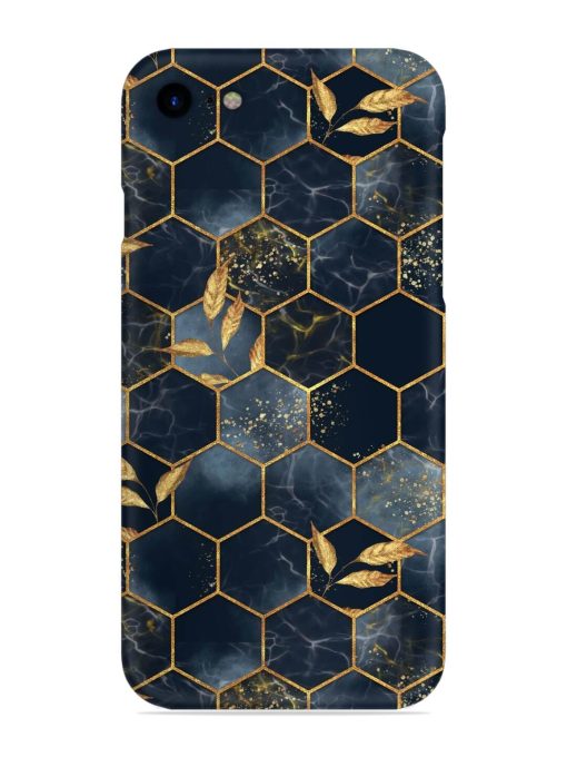 Marble Hexagon Seamless Snap Case for Apple Iphone Se (2020) Zapvi