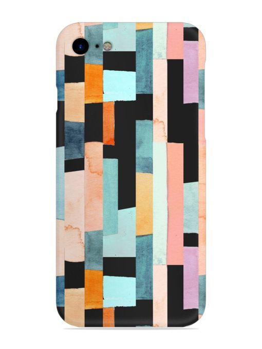 Geometric Seamless Pattern Snap Case for Apple Iphone Se (2020) Zapvi