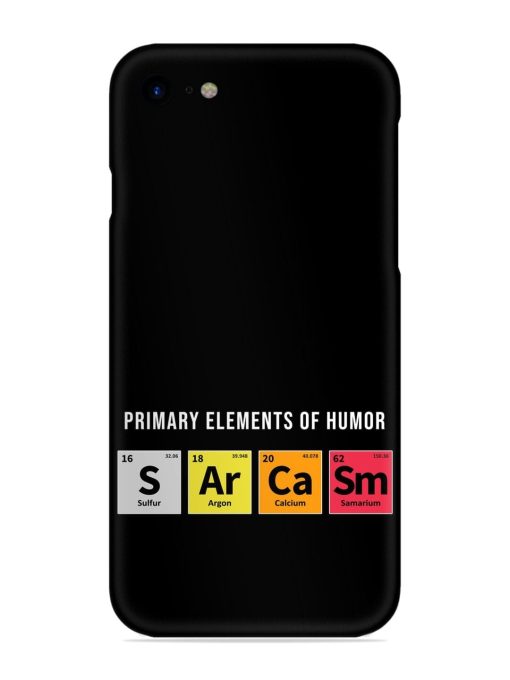 Primary Elements Humor Snap Case for Apple Iphone Se (2020) Zapvi