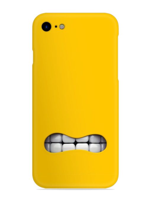 Mouth Character On Snap Case for Apple Iphone Se (2020) Zapvi