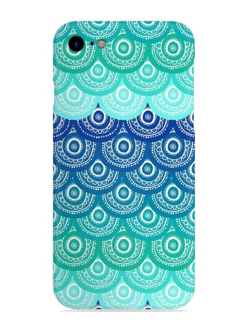 Ethnic Seamless Pattern Snap Case for Apple Iphone Se (2020) Zapvi