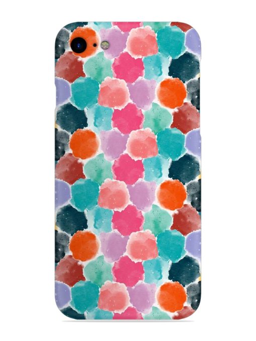 Colorful Seamless Pattern Snap Case for Apple Iphone Se (2020)