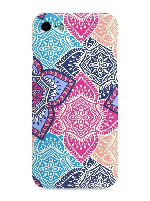 Ethnic Floral Seamless Snap Case for Apple Iphone Se (2020)