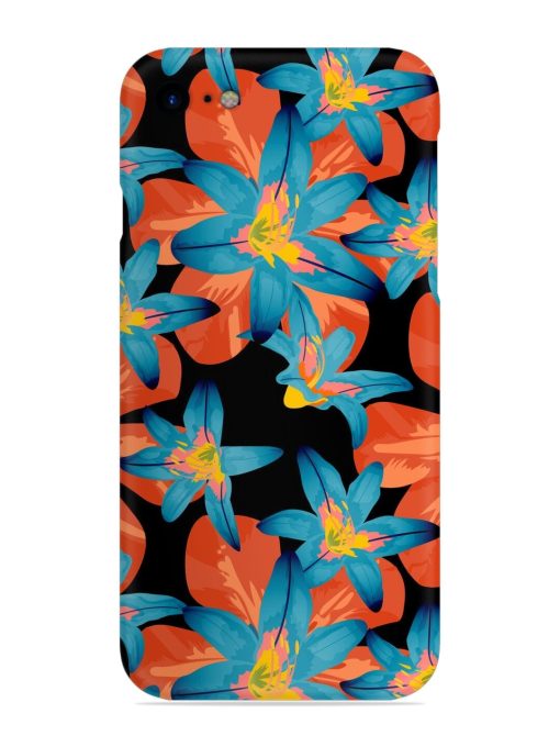 Philippine Flowers Seamless Snap Case for Apple Iphone Se (2020) Zapvi