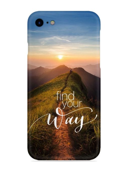 Find Your Way Snap Case for Apple Iphone Se (2020) Zapvi