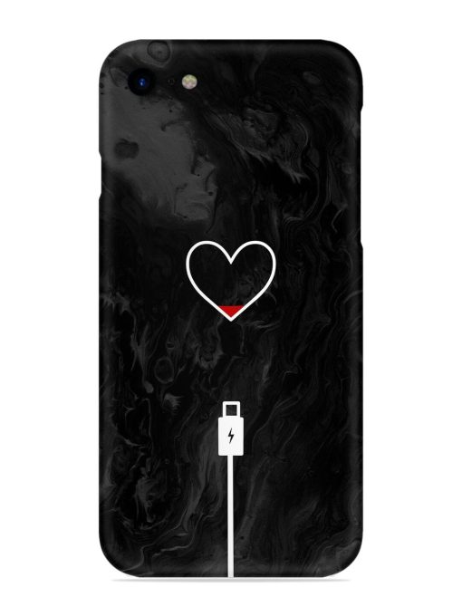 Heart Charging Vector Snap Case for Apple Iphone Se (2020) Zapvi