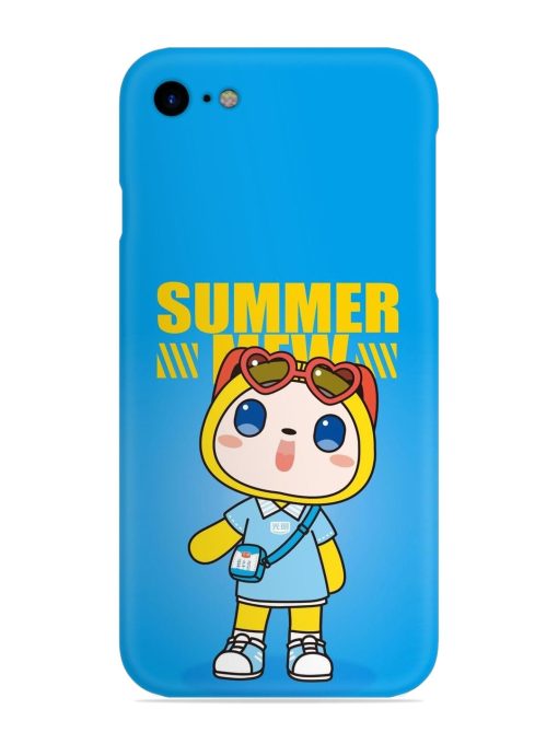 Summer Mew Cartoon Snap Case for Apple Iphone Se (2020)