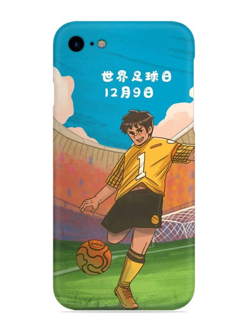 Soccer Kick Snap Case for Apple Iphone Se (2020)