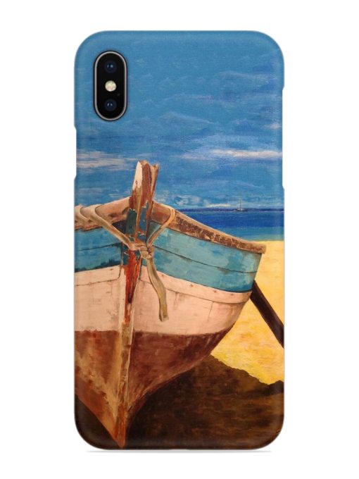 Canvas Painting Snap Case for Apple Iphone X Zapvi