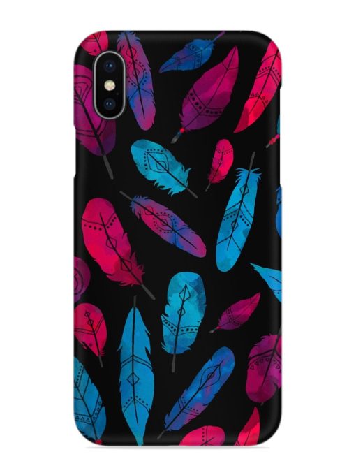 Feather Art Snap Case for Apple Iphone X Zapvi