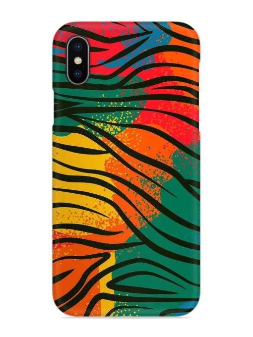 Bright Colorful Snap Case for Apple Iphone X