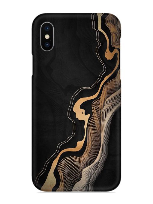 Abstract Art Snap Case for Apple Iphone X Zapvi