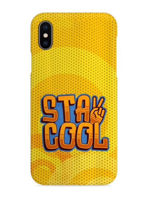 Stay Cool Snap Case for Apple Iphone X