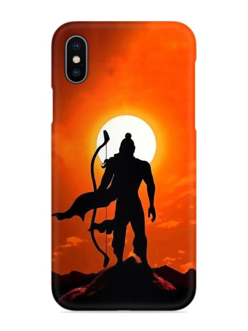 Shree Ram Snap Case for Apple Iphone X