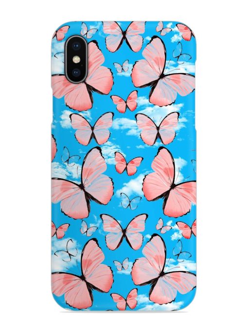 Seamless Pattern Tropical Snap Case for Apple Iphone X