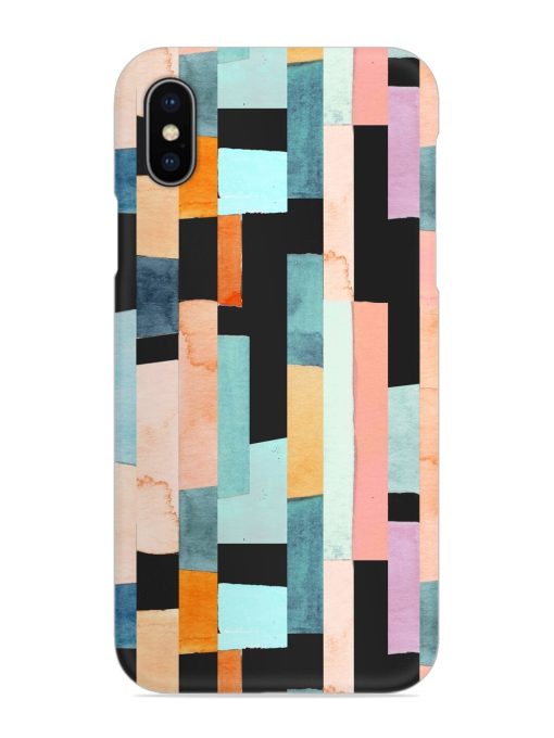 Geometric Seamless Pattern Snap Case for Apple Iphone X