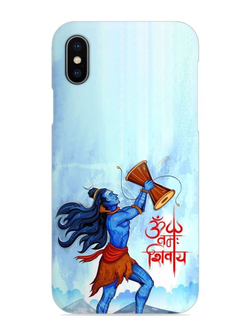 Illustration Lord Shiva Snap Case for Apple Iphone X