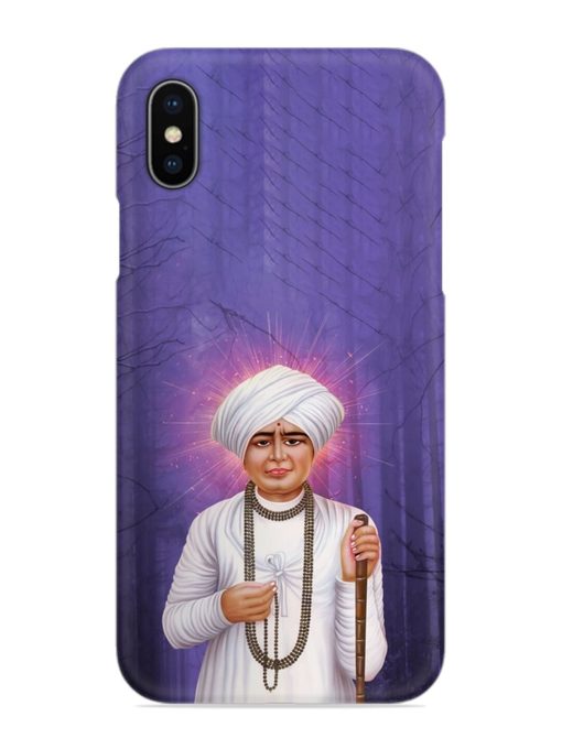 Jalaram Bapa Virpur Snap Case for Apple Iphone X Zapvi