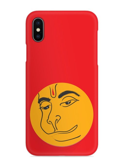 Lord Hanuman Vector Snap Case for Apple Iphone X